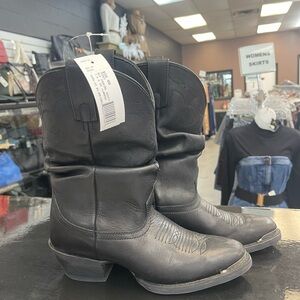 Laredo Black Leather Boots